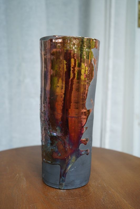 Raku Vase #3