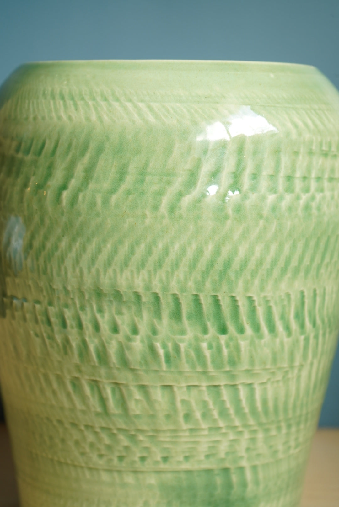 Green Tea Vase